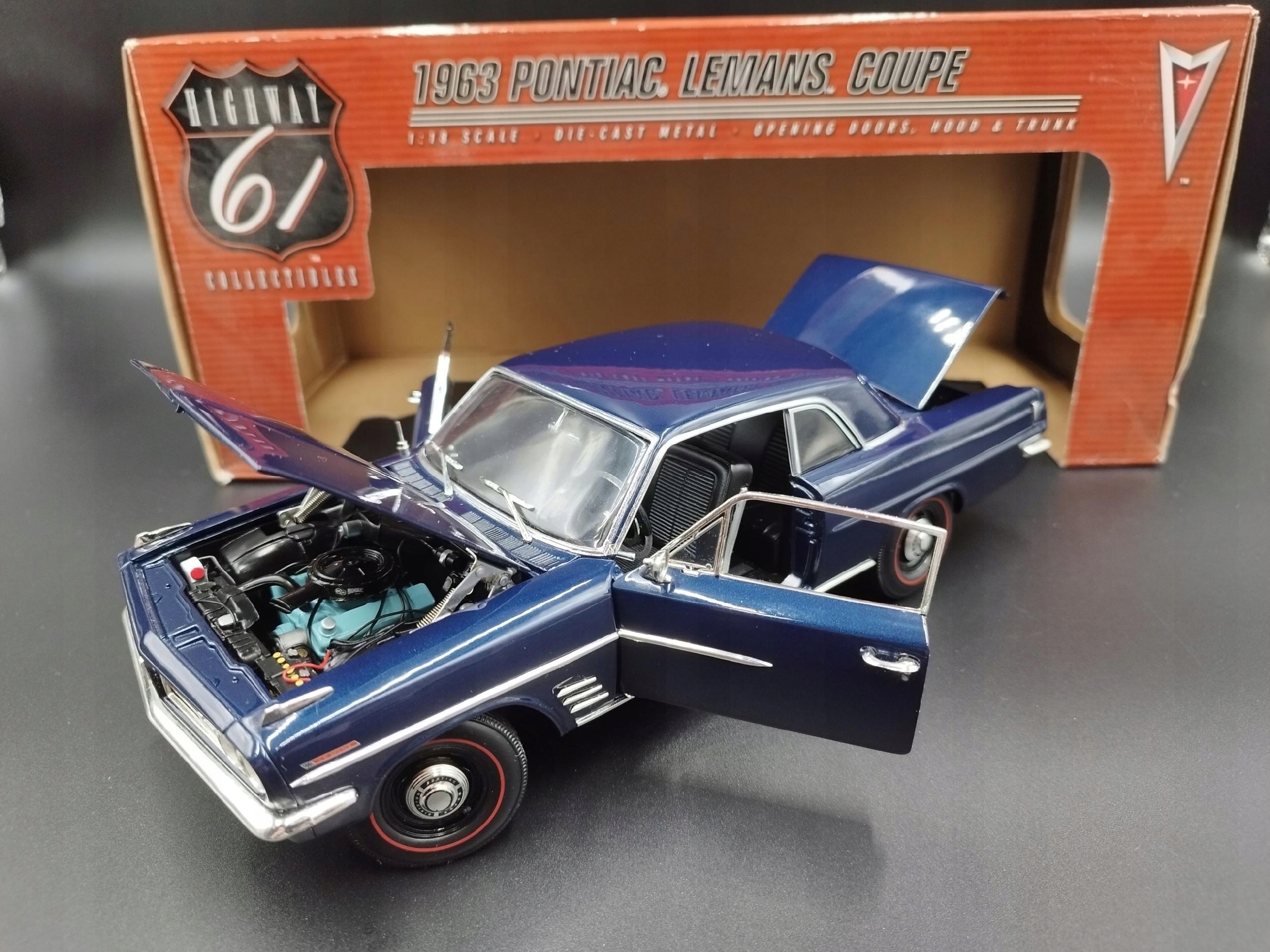 1963 Pontiac Lemans Coupe 1/18