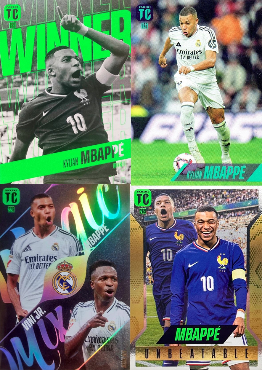 Kylian Mbappe Unbeatable Winner Master Class Panini Top Class 2025