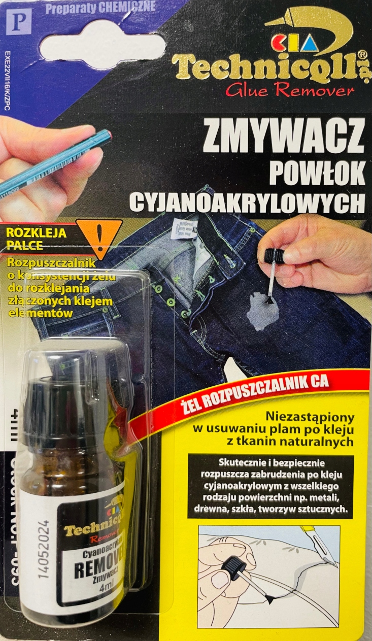 ZMYWACZ POWŁOK CYJANOAKRYLOWYCH P-093 TECHNICQLL