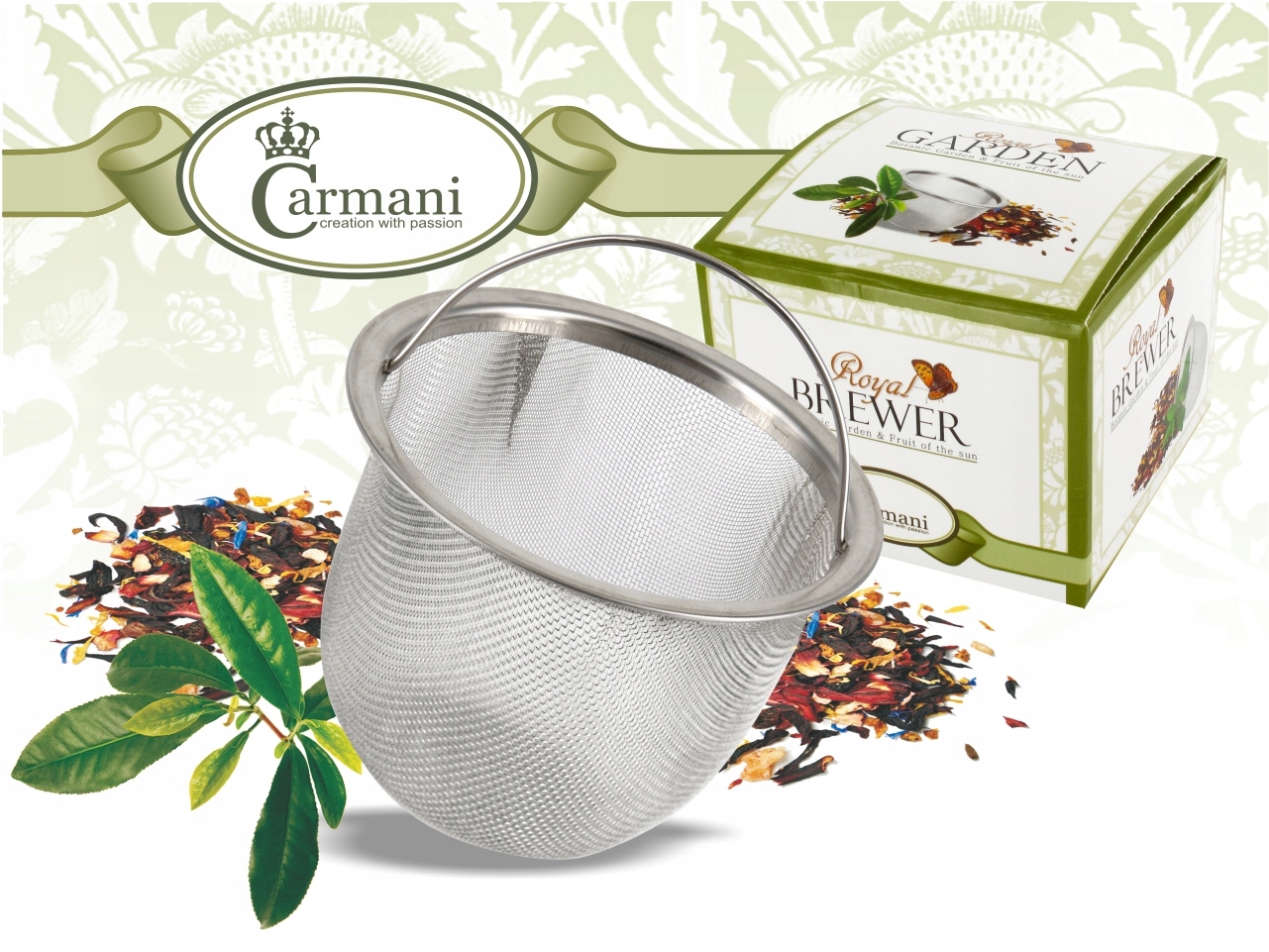 

Zaparzacz sitko do kubka z uchwytem w pudełku