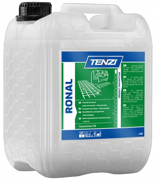 Tenzi – Ronal – Koncentrát Na Mytí Kamenných Podlah Z Granitového Gresu – 10 L