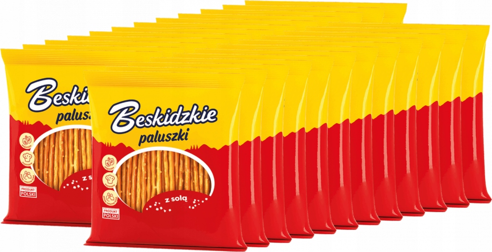 Paluszki Beskidzkie Aksam z solą 240g x24