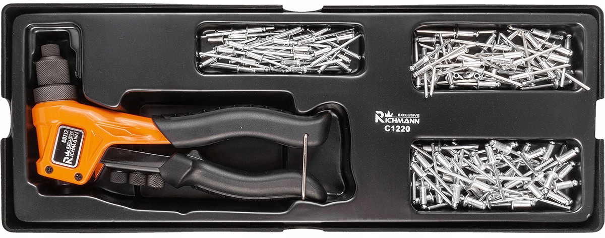 WKŁAD NITOWNICA NITY 150 SZT. 3,2x11 4,0x11 4,8x11 Marka Corona/Richmann