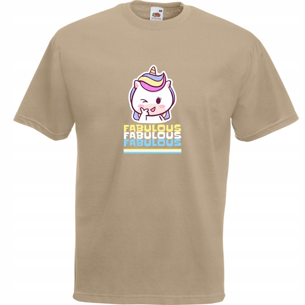 

Koszulka fabulous jednorożec S khaki