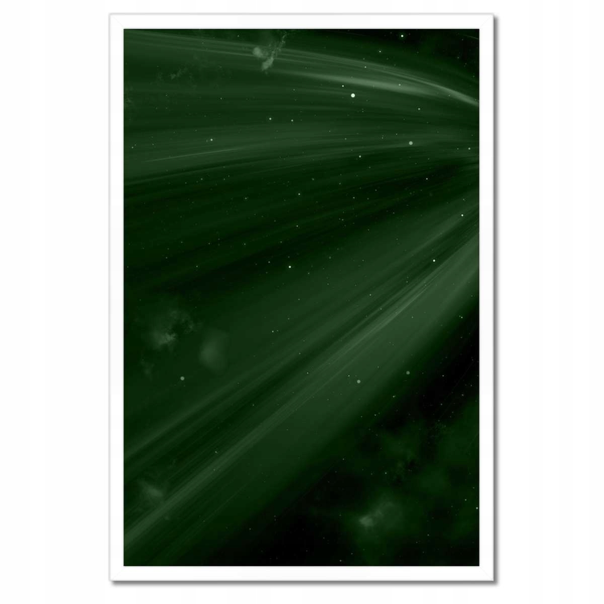 Plakáty v rámu 40x60 Zeleň lahvová Vesmír