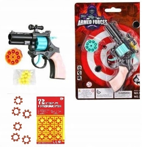 

Pistolet Na Kapiszony Rewolwer Spłonka 144