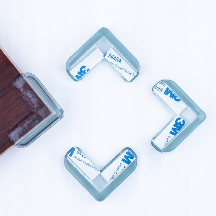 

4X Narożnik Silikonowy Ochrona Transparentny