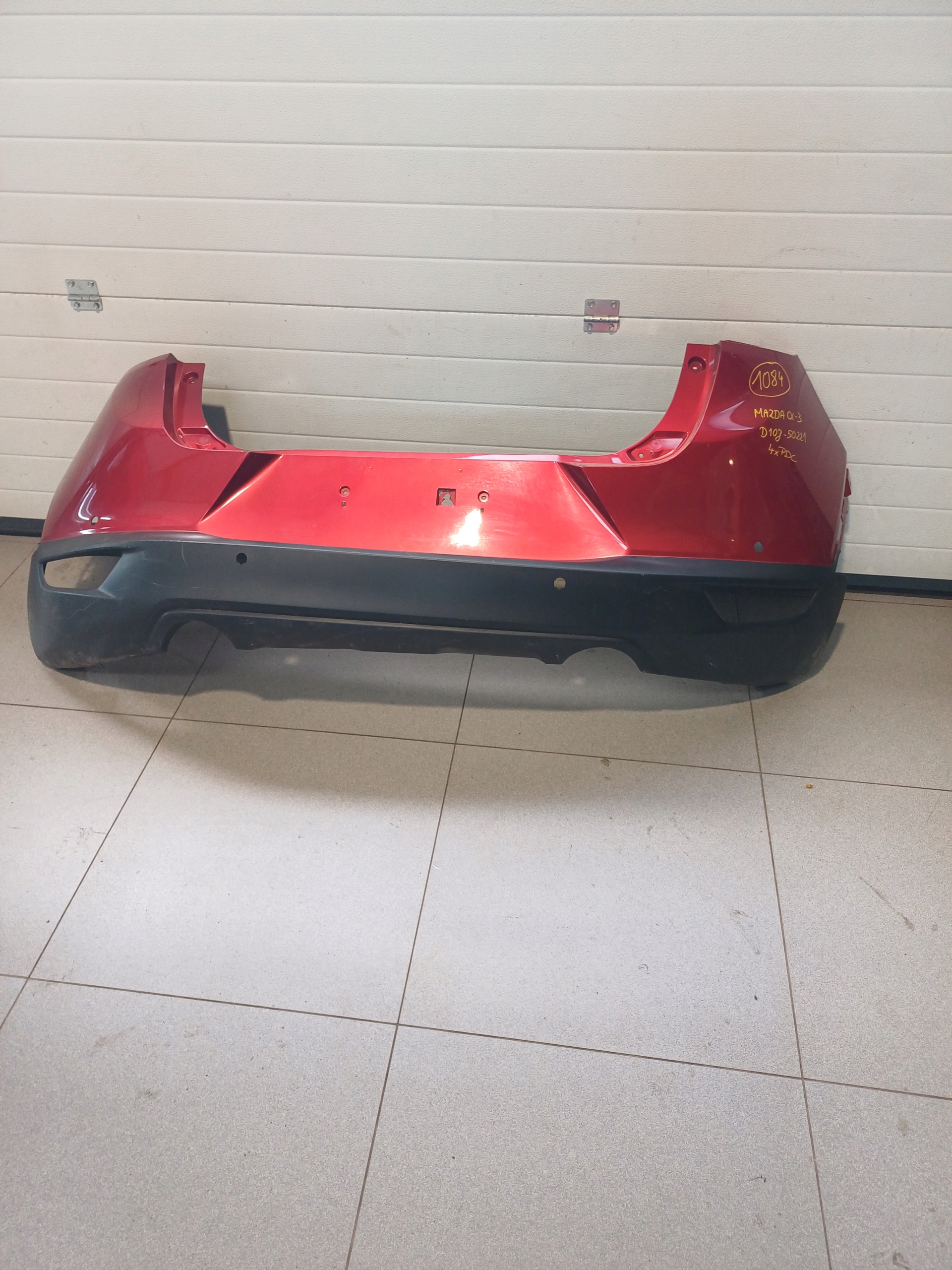 bumper rear part rear MAZDA CX3 D10J-5022 4 X PDC