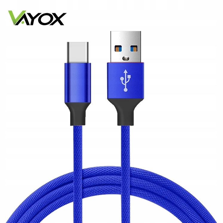 TYP C KABEL USB QUICK CHARGE 3.0 SZYBKI 1,5M VAYOX