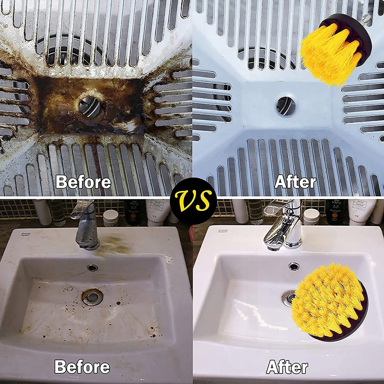 SZCZOTKI SPRZĄTAJĄCE ZESTAW NA WKRĘTARKĘ WIERTARKĘ Marka inny