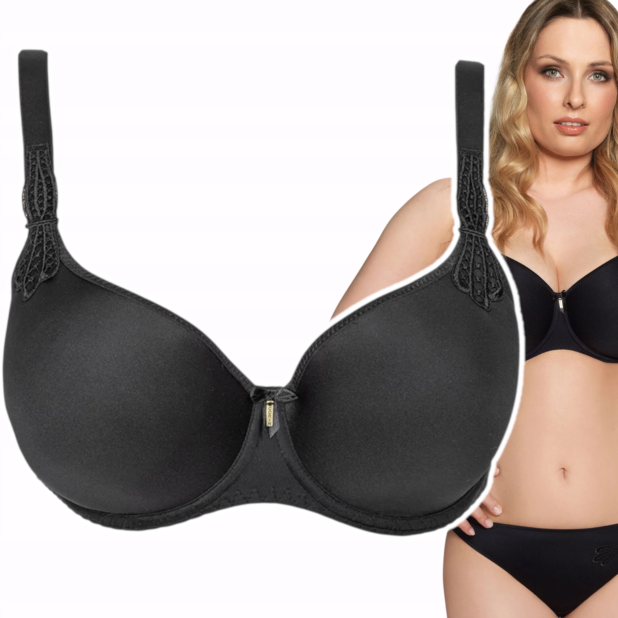 Podprsenka Corin Virginia 17871 Černá C 75 Polovyztužená