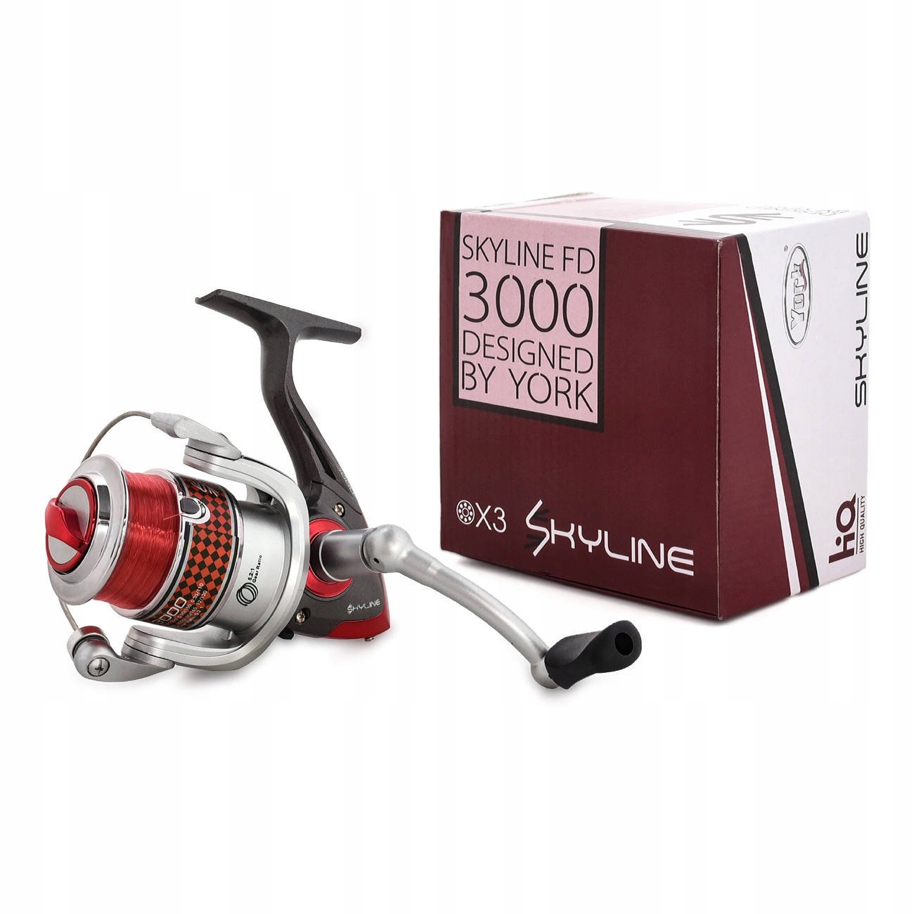 Kołowrotek York Skyline 2000FD Z Żyłką