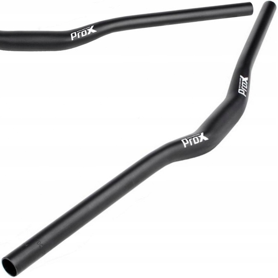 ProX Kierownica 31,8mm 700x30x10° alu gięta czarna