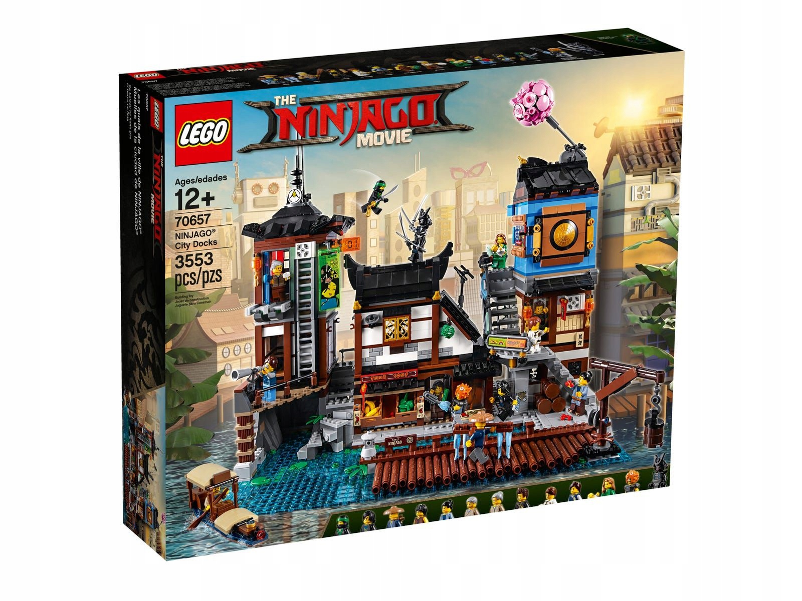 Lego Ninjago 70657 Doky ve městě Ninjago Nové