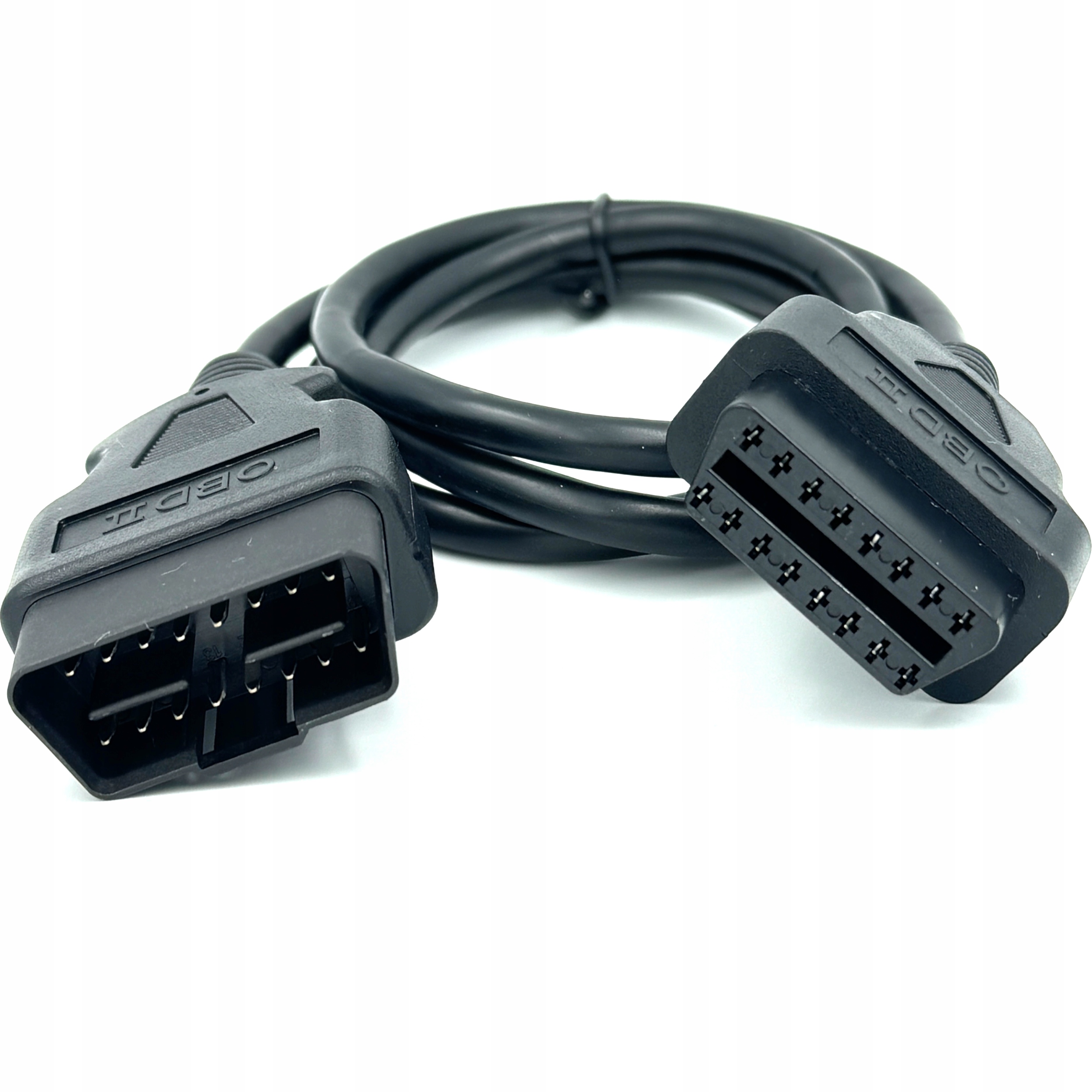 Adapter Przedłużka Przedłużacz OBD2 Do Interfejs Diagnostyczny Skaner 100cm