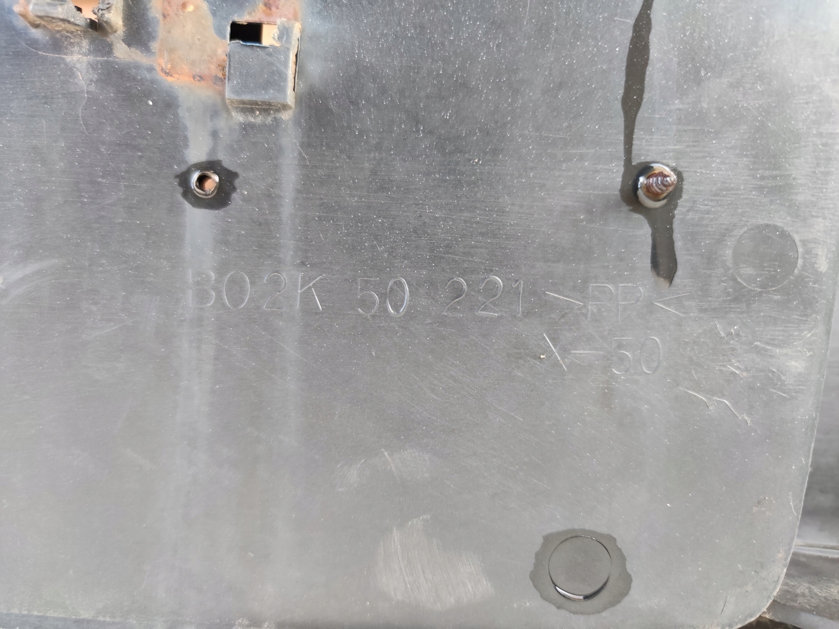 MAZDA 323C 323 C bumper rear part rear original
