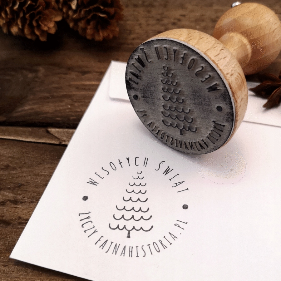 Vánoční stromeček-personalizované razítko vánoční,dárek