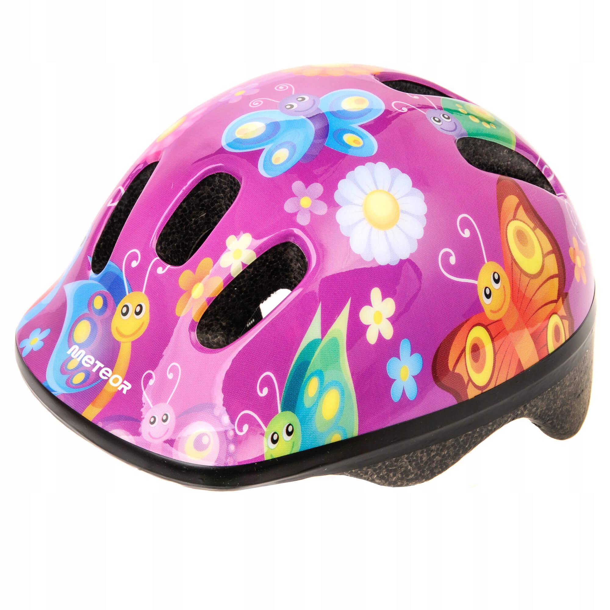 KASK ROWEROWY REGULOWANY DZIECIĘCY DLA DZIECI METEOR MV6-2 S 48-52 cm