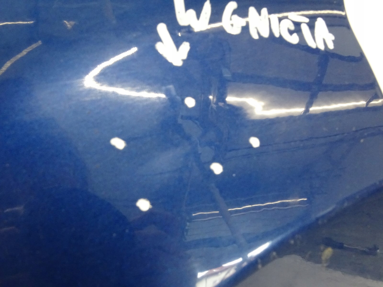 door left rear part left rear. JEEP PATRIOT blue
