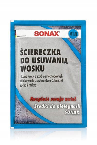 

Sonax Ściereczka Do Usuwania Wosku