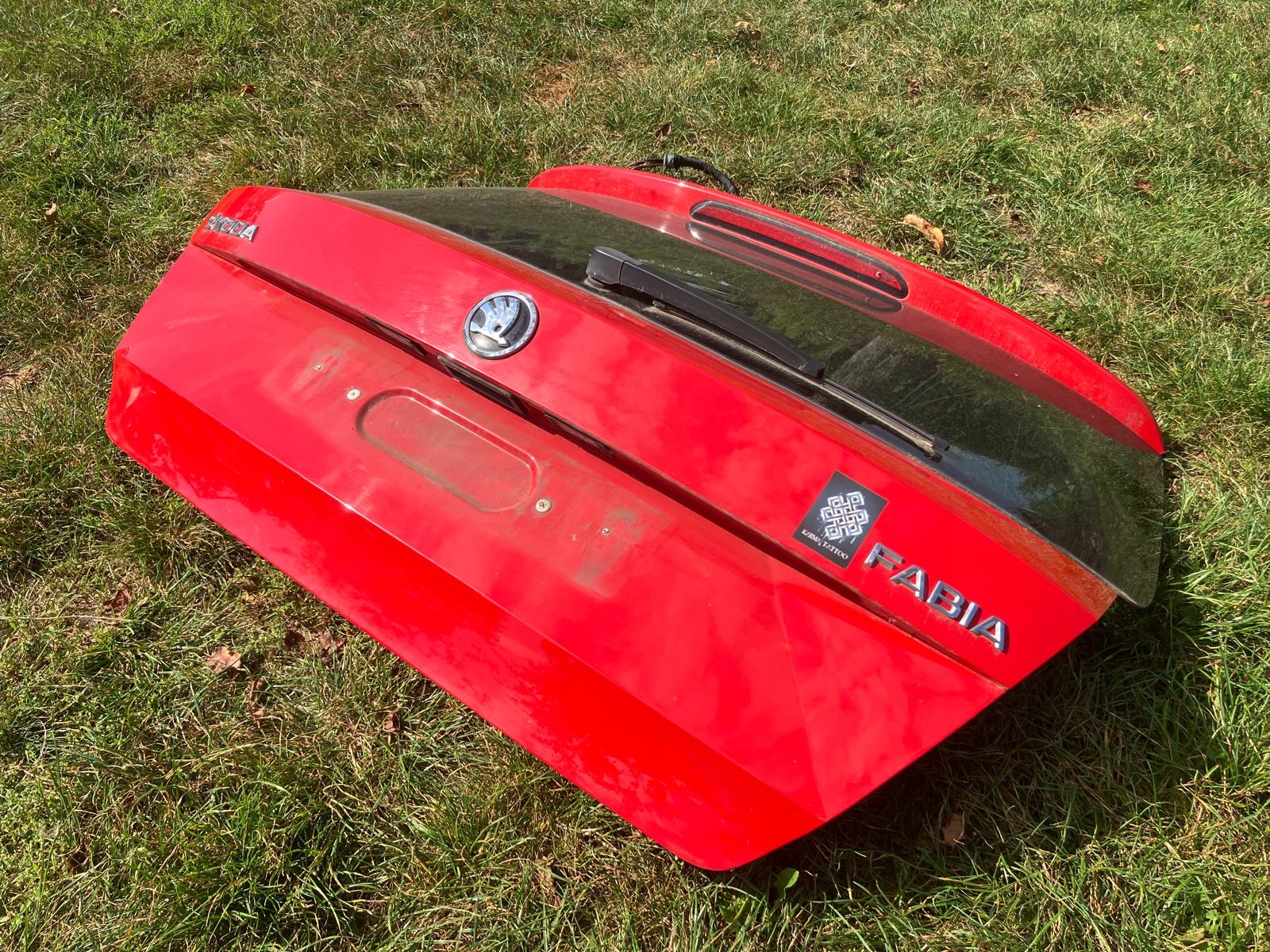 trunk door boot SKODA FABIA III HB LF3K