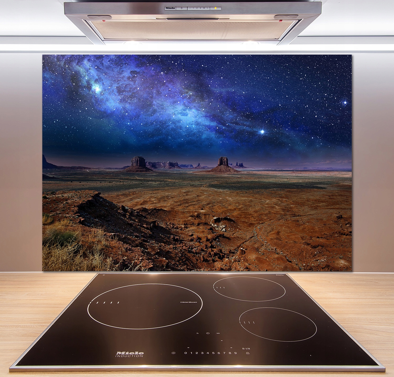 

Panel do kuchni Gwieździsta noc 100x70 cm + Klej