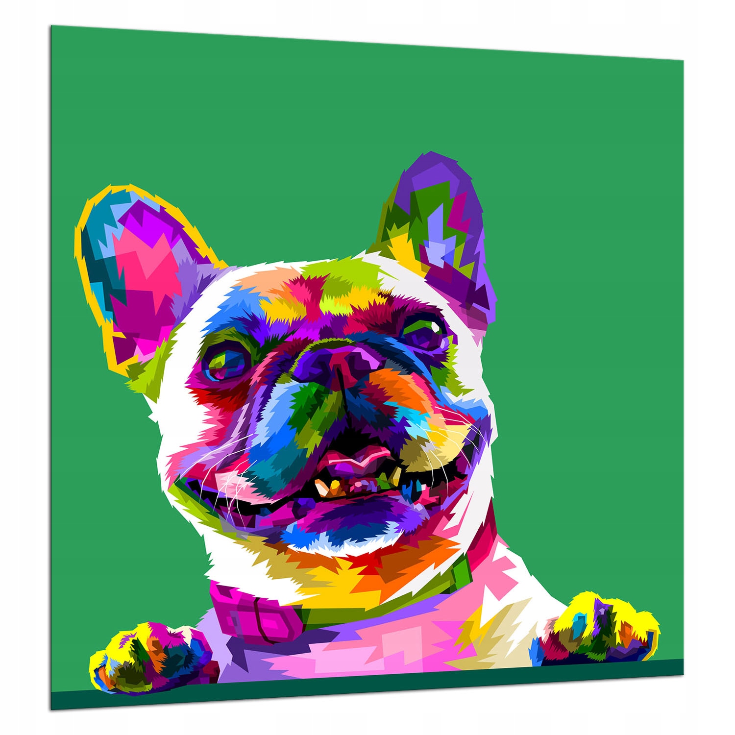 Skleněná Deska Ochranná Deska 60x65 Pes Tvrzené Sklo