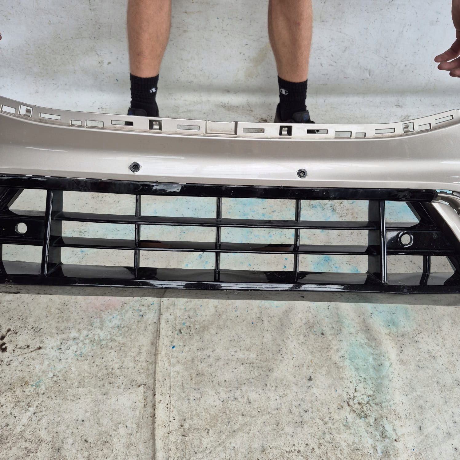 VOLVO XC60 II 2 R-design LIFT 21-> bumper front front washer 6XPDC