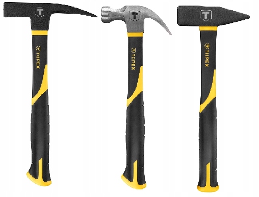 НАБОР МОЛОТКОВ TOPEX ИЗ СТЕКЛОВОЛОКНА