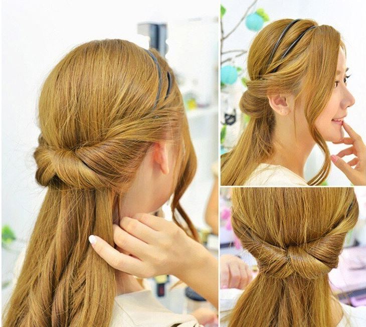 PODWÓJNA OPASKA DO WŁOSÓW DO ROBIENIA KOKA GUMKA Marka Bibelocik