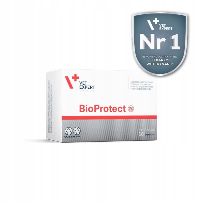 Levně BioProtect probiotikum 60 kapslí VetExpert