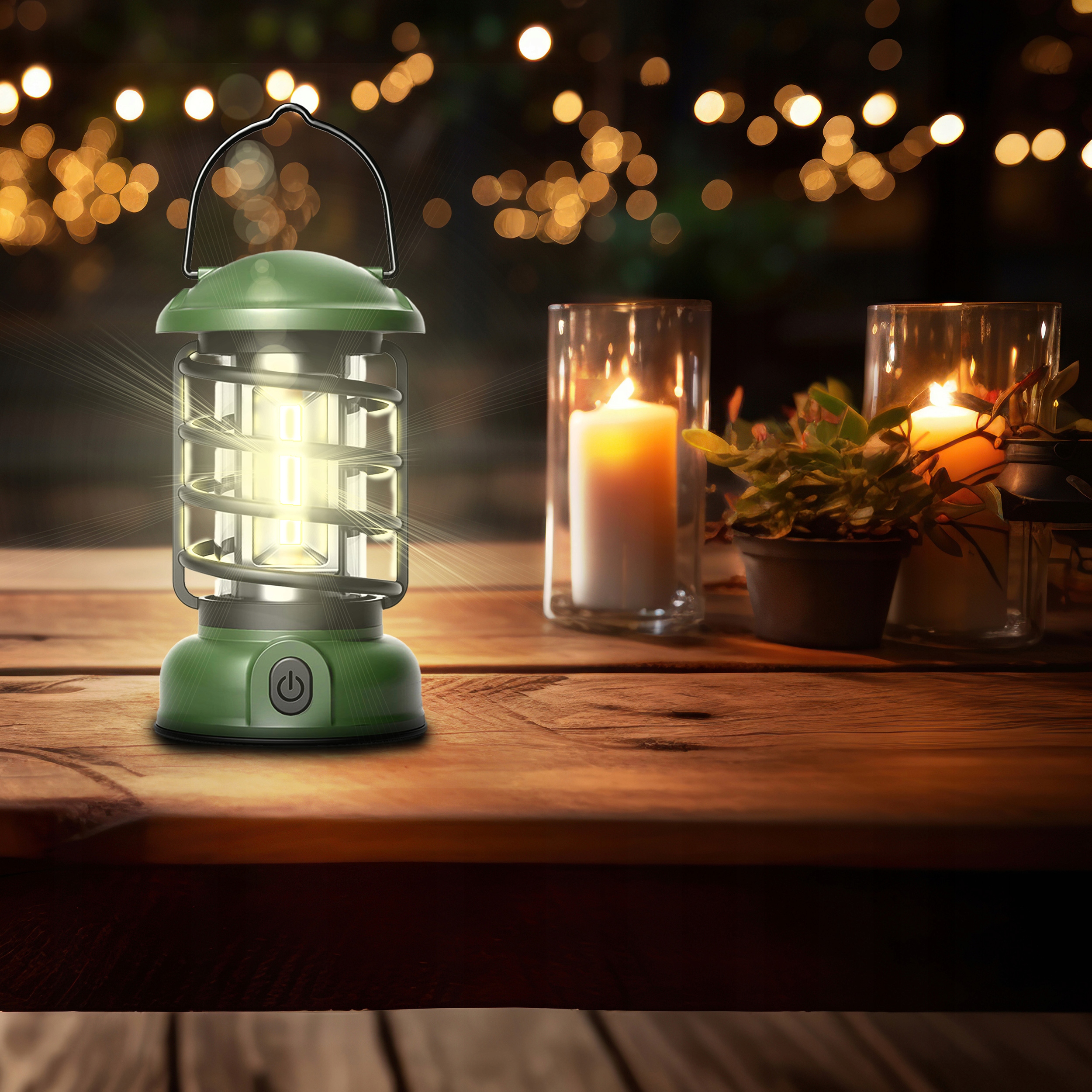 2x LAMPA KEMPINGOWA LAMPKA BIWAKOWA LATARKA LED Turystyczna HAK LED USB AKU Marka inna marka