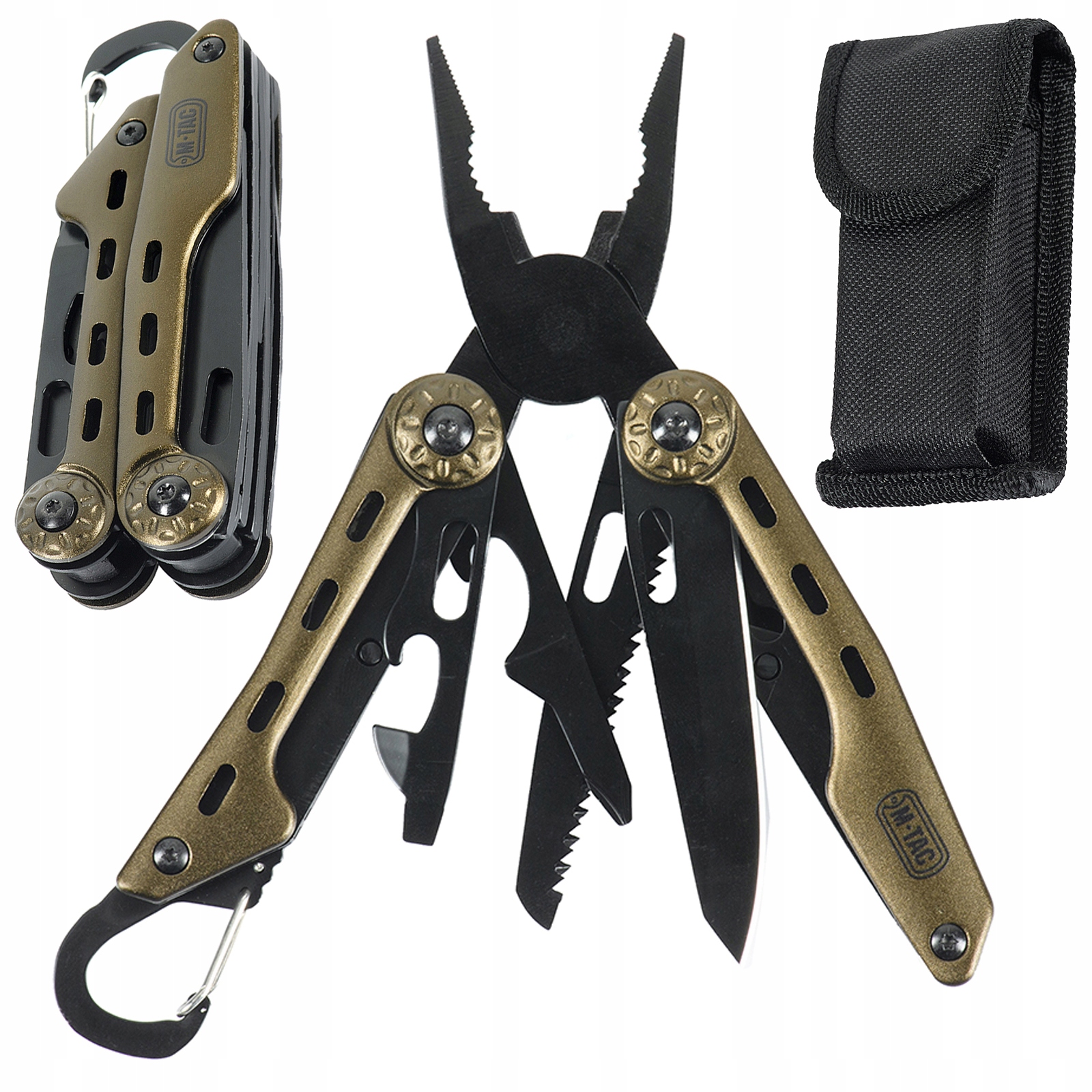 Multitool 7w1 narzędzie wielofunkcyjne M-Tac 5 Edc survival biwak nóż piła