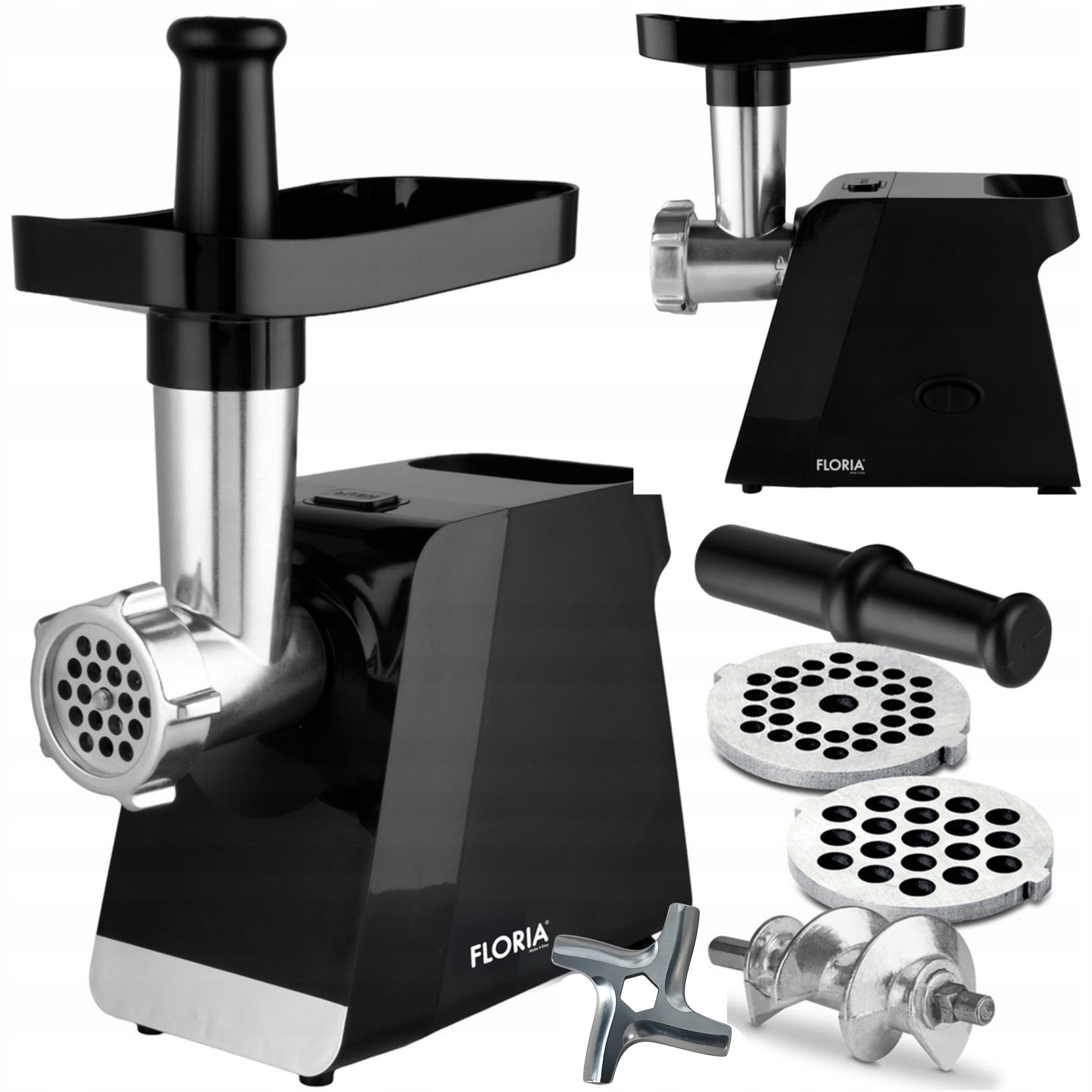 Maszynka Do Mielenia Mięsa 1,5KG/MIN Rewers 1300W