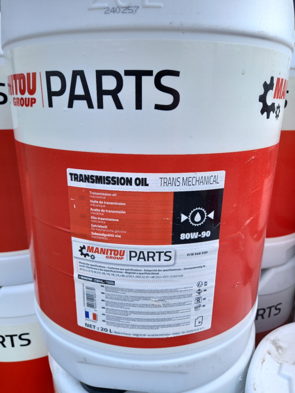 OLEJ PRZEKŁADNIOWY 80W90 546330 MANITOU