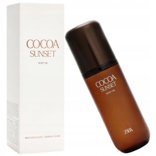 Perfumy Zara Cocoa Sunset Olejek do ciała Oryginalne