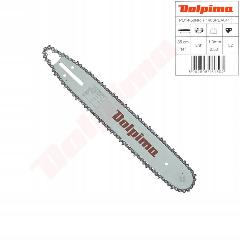Vodicí Lišta Dolpima 3/8'' 1,3 mm 35 cm/14'' 52DL