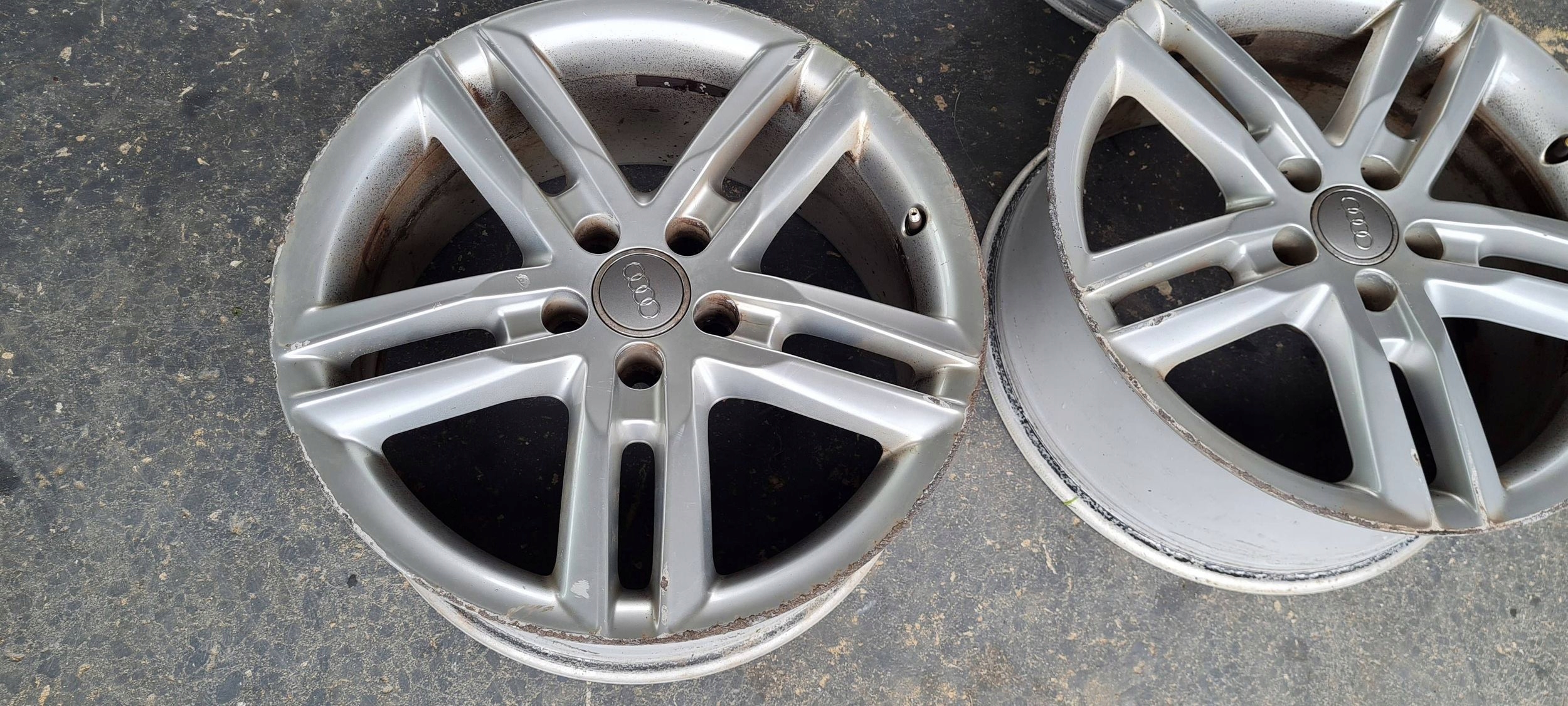 AUDI A6 C7 4G discs disc aluminium 5X112 8.0 R18 4G0601025BL