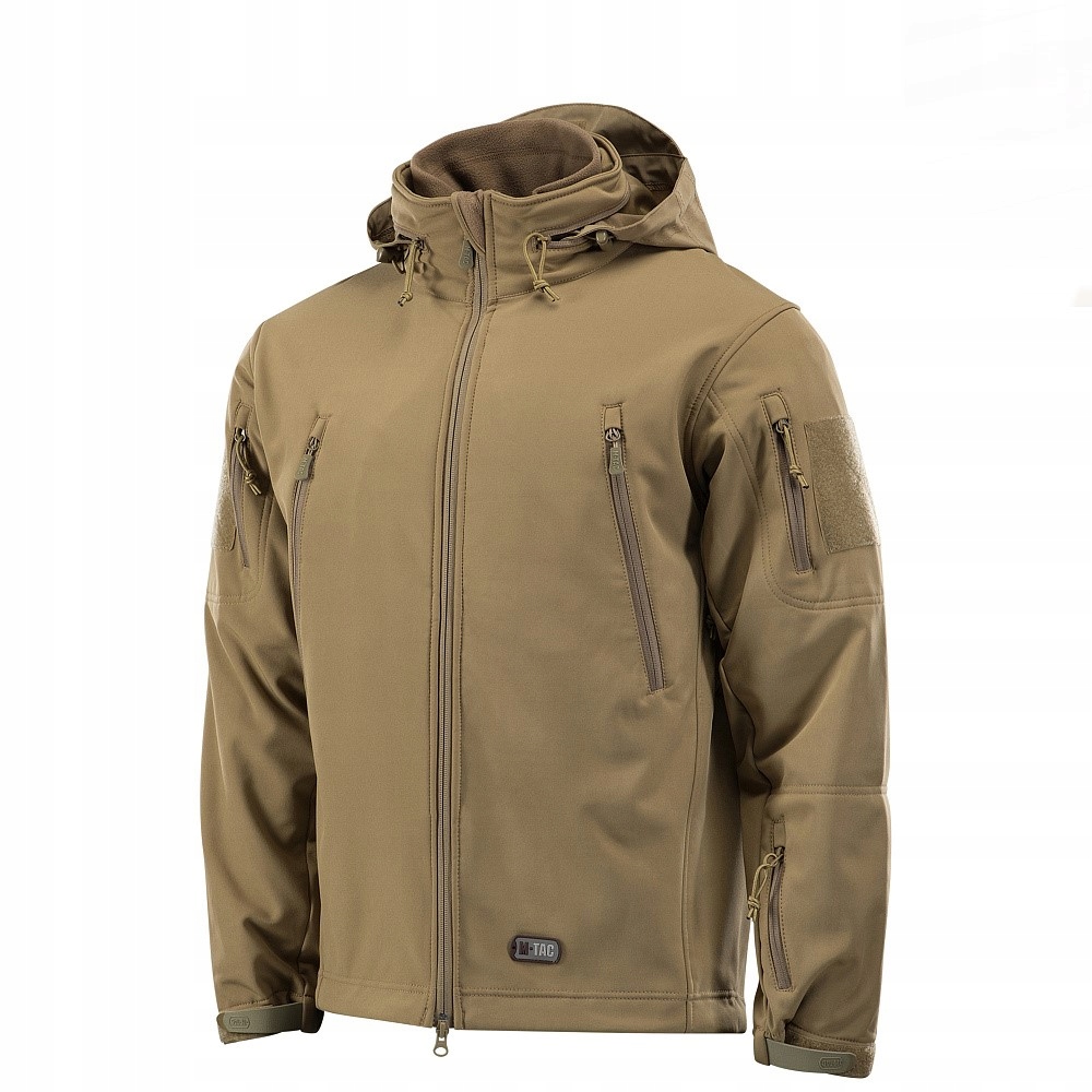 M-Tac Kurtka Męska Zimowa Taktyczna Soft Shell z Podpinką Coyote S