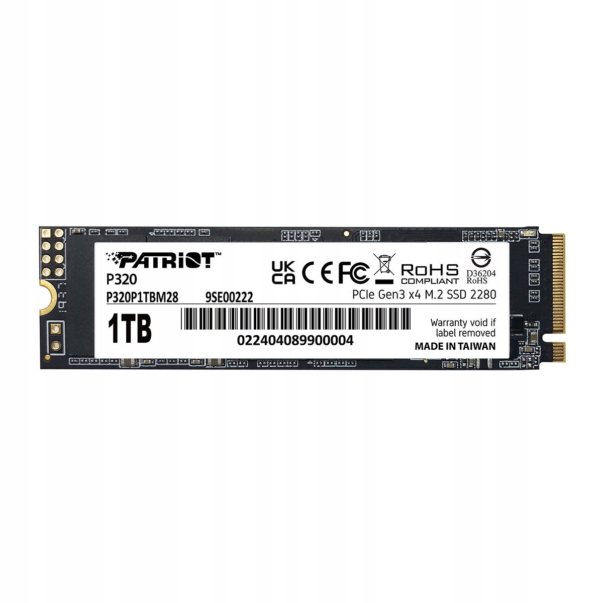 Patriot P320 1TB Ssd M.2 NVMe 5R