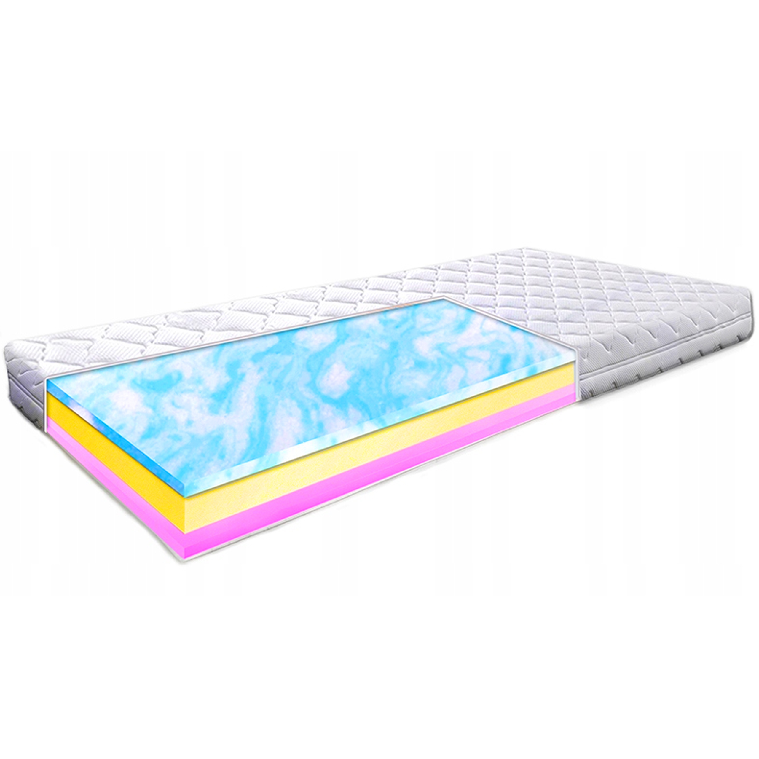 Materac 180x190 wysokoelastyczna pianka hr 11 cm z pianki elastyczny H1