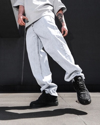 Kalhoty New Bad Line Jeans Baggy Light Blue