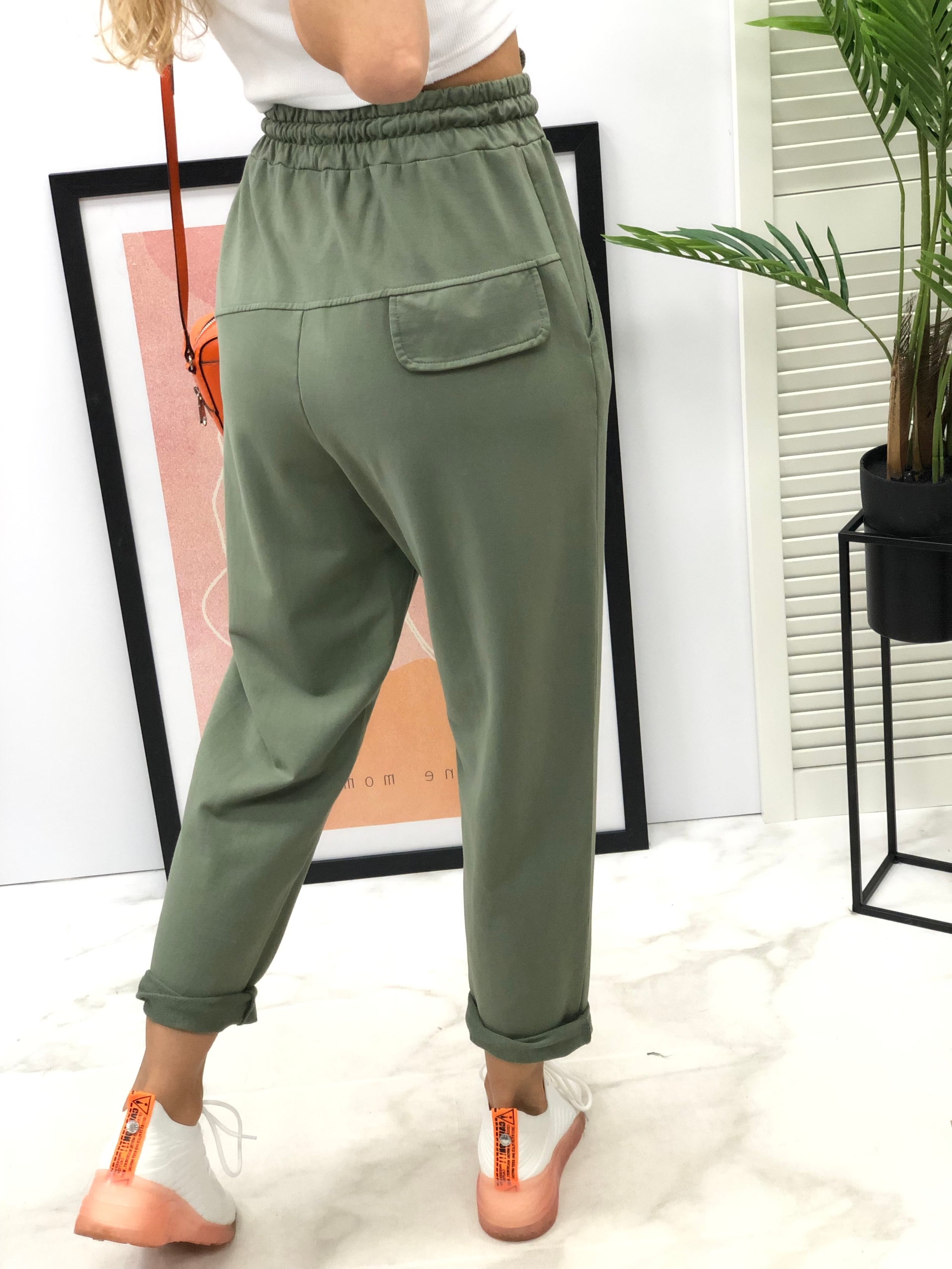 WIYA ITALY SPODNIE DRESOWE khaki MILITARE new model 2024 Rozmiar uniwersalny