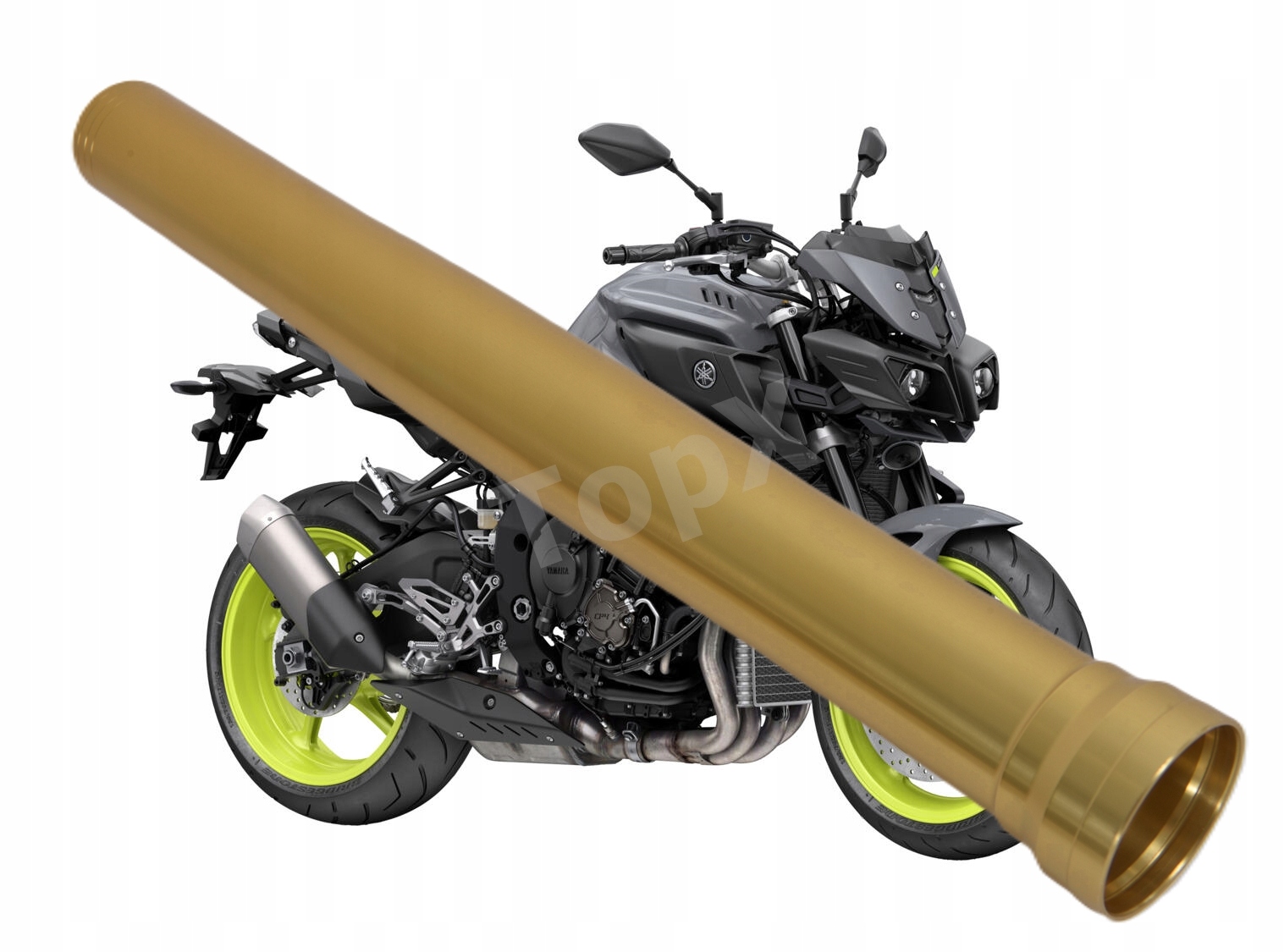TopX Goleń Trubka laga tlumič Odpružení Yamaha MT10 Mt 10 16+ 1 Ks