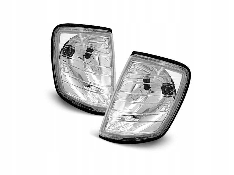 KPME01 - Передні мигалки MERCEDES W124 E-Class 85-95 хром