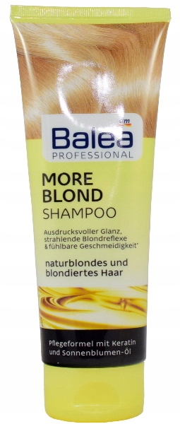 

Balea szampon rozjaśniający More Blond 250ml Ger