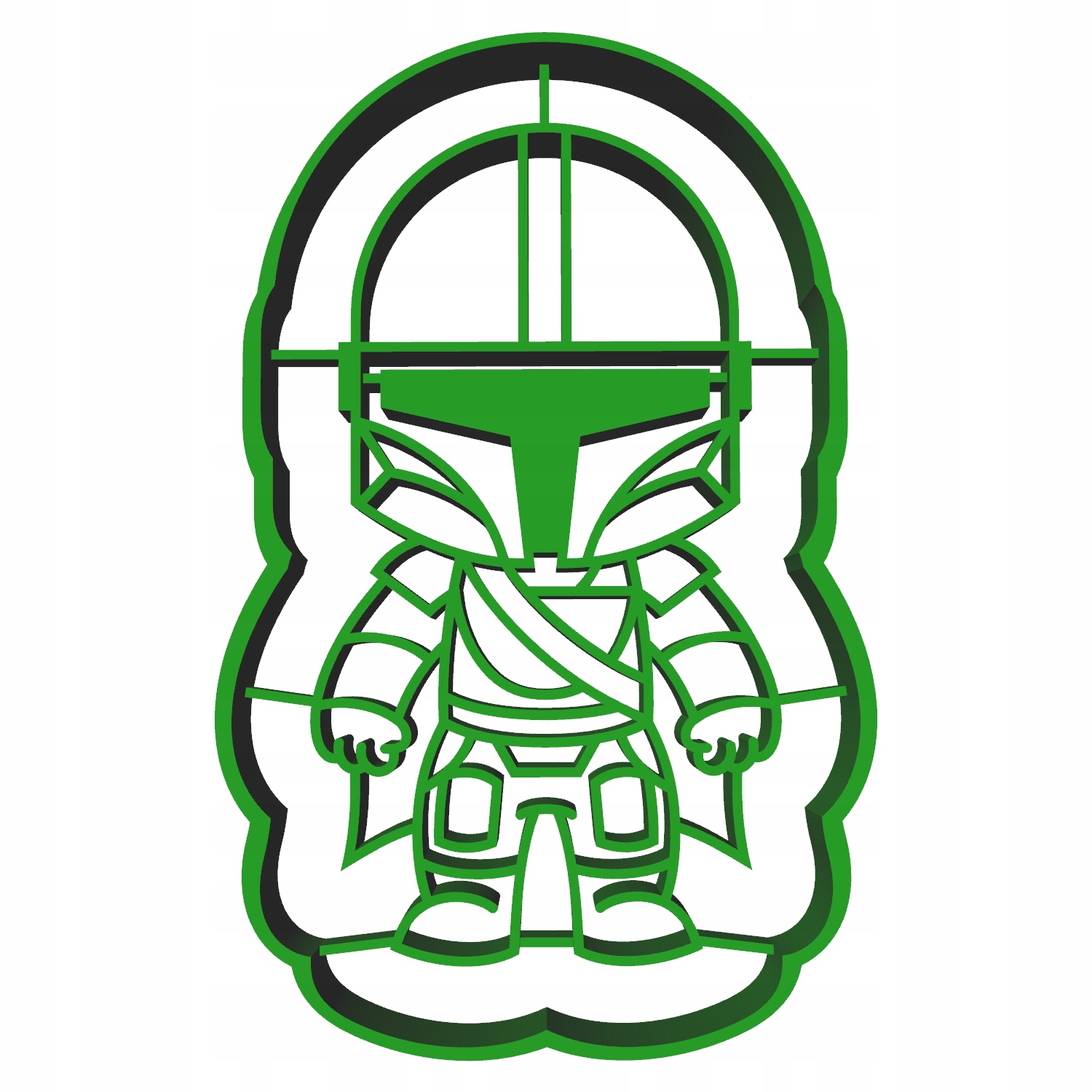 

Foremka Wykrawacz Gwiezdne Wojny Mandalorian