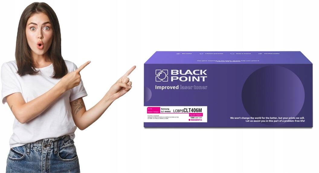 Toner Samsung CLP-360 magenta Blackpoint