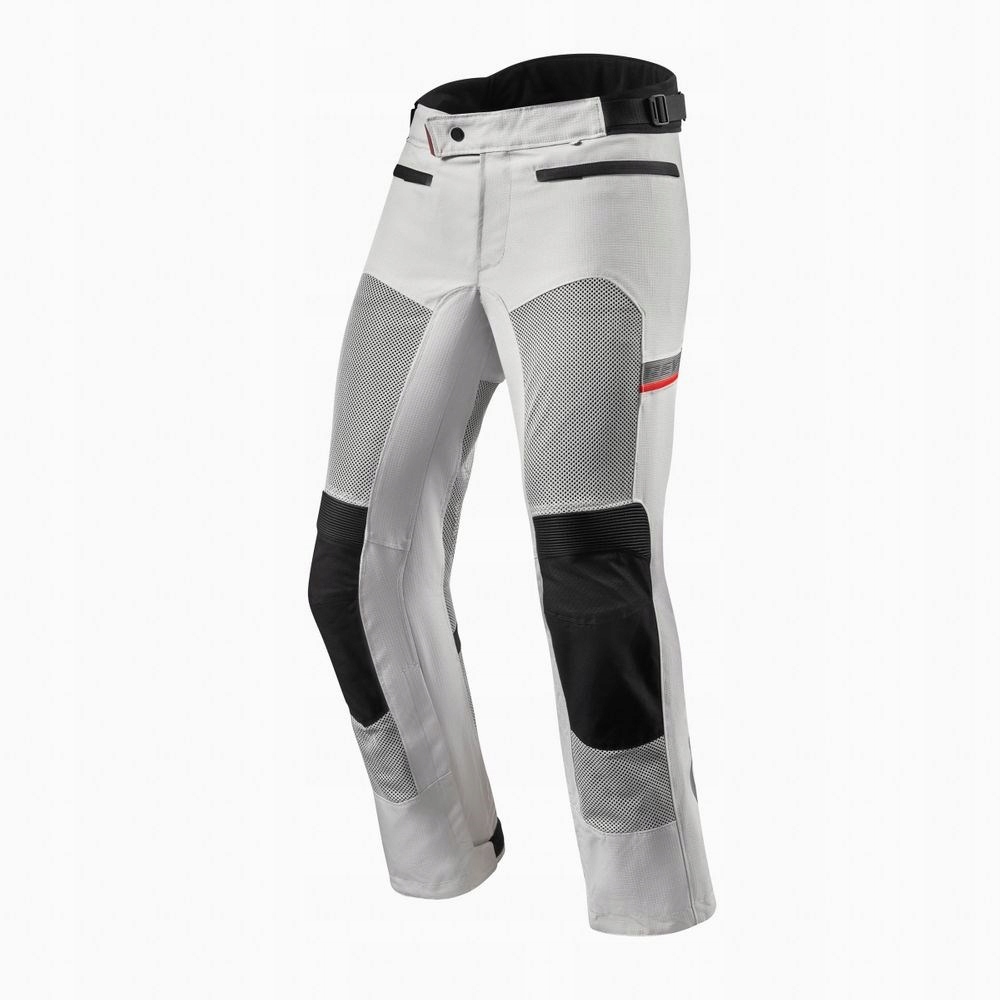 Vodotesné motocyklové nohavice Rev'it Tornado 4 krátke strieborné XL