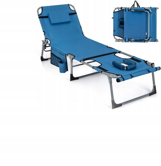 Skladacie Ležadlo S Reguláciou Operácie A Podnožky